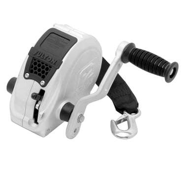Heavy Duty Boat Trailer Winch - 1,600 Lb Capacity With 20-Foot Strap Fulton F2