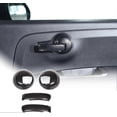 thumbnail image 1 of Car Inner Door Handles Cover Compatible with Fi@t 500 2010-2024 Auto Inner Door Handle Protective Trim Interior Accessories (Gloss Black), 1 of 5