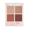 thumbnail image 6 of MINERAL FUSION Vegan Eye Shadow Palette, Romantic Getaway | 4 Blendable Shades Matte, Satin, Shimmer, 6 of 6