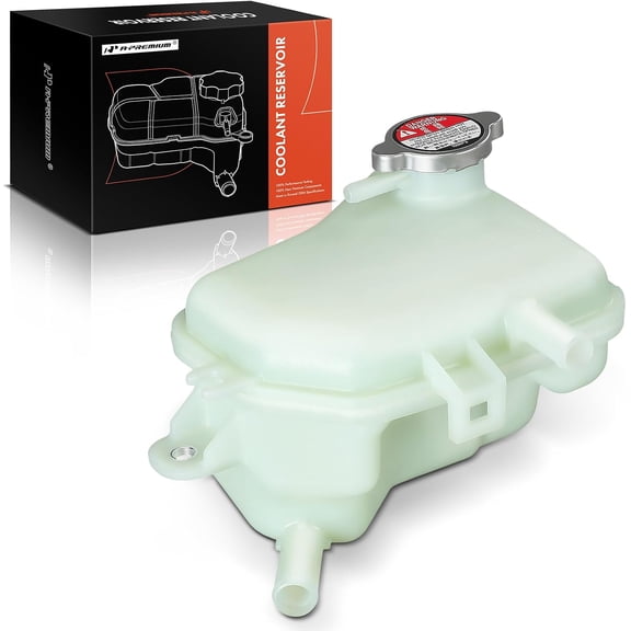 A-Premium Engine Coolant Overflow Recovery Reservoir Tank [with Cap] Compatible with Honda Civic 2016-2020 Coupe, Civic 2016-2021 Sedan