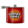 thumbnail image 2 of Looney Tunes Logo Stainless Steel 5oz Hip Drink Kidney Flask, 2 of 4