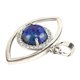thumbnail image 2 of Ojo de COLGANTE Encanto joyería Moda Artesanía azul 33 mm x 29 mm Yinane, 2 of 8