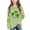 Mint Green, variant on Girls St. Patrick's Day Dinosaur Shirt Long Sleeve T-Rex Shamrock Tee Happy St. Pat-Rex Day Green,Size 7 T