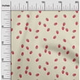 thumbnail image 1 of oneOone Cotton Poplin Fabric Raspberry Fruit Print Fabric BTY 56 Inch Wide, 1 of 4