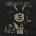 thumbnail image 2 of ACDC Comics T-Shirt My Friends Unisex Graphic Tee For Men & Women, 2 of 7