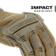 thumbnail image 3 of Guantes tácticos Mechanix Wear M-Pact para hombre, color marrón (talla L), 3 of 7