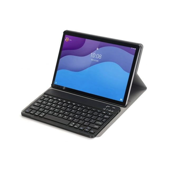 Funda con teclado Bluetooth para tablet Lenovo M10 Plus FHD TB-X606