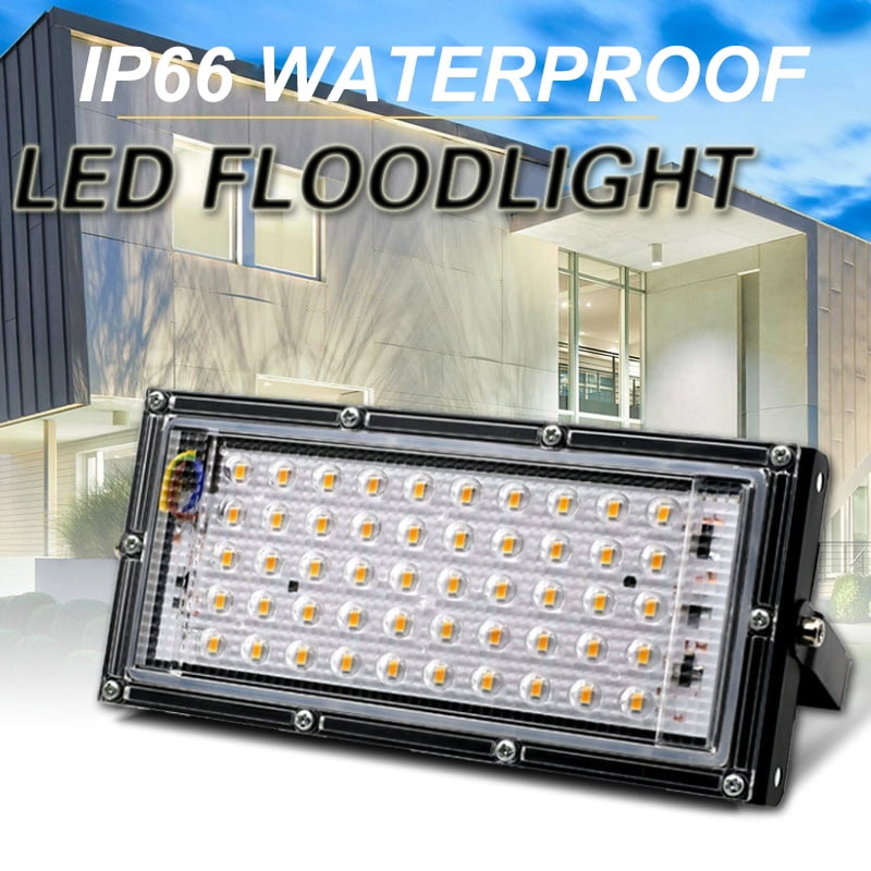 50W Led Flood Light AC 220V 240V Outdoor Floodlight Spotlight IP65 Waterproof