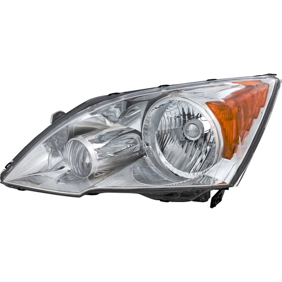 Headlight Compatible with HONDA CR-V 2007-2011 LH Lens and Housing Halogen - CAPA