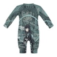thumbnail image 5 of Demon Slayer Muichiro Tokito Baby Onesie Romper Footless Infant Long Sleeve Jumpsuit for Boys Girls, 5 of 8
