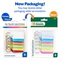 thumbnail image 2 of BAZIC Key Tags with Holder  Label Window (6/Pack) [4004], 2 of 8