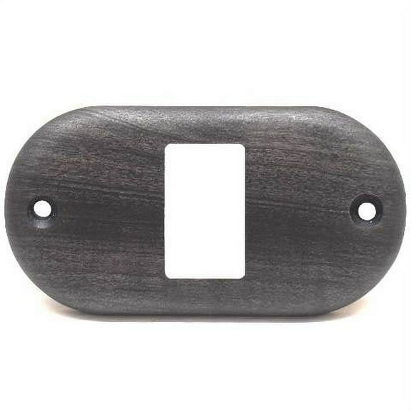 Godfrey Pontoon Boat Blank Rocker Switch Panel | 4 3/8 Inch Graywood