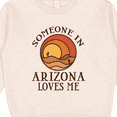 thumbnail image 3 of Inktastic Someone in Arizona Loves Me Toddler Sweatshirt, 3 of 4