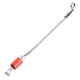 thumbnail image 3 of Alarma Pesca Carpa Wiggler Bobinas Acero Inoxidable Perchas Aparejos () Rojo, 3 of 9