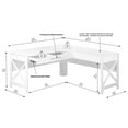 thumbnail image 4 of Saint Birch Alaska L-Desk with Drawer, 4 of 5