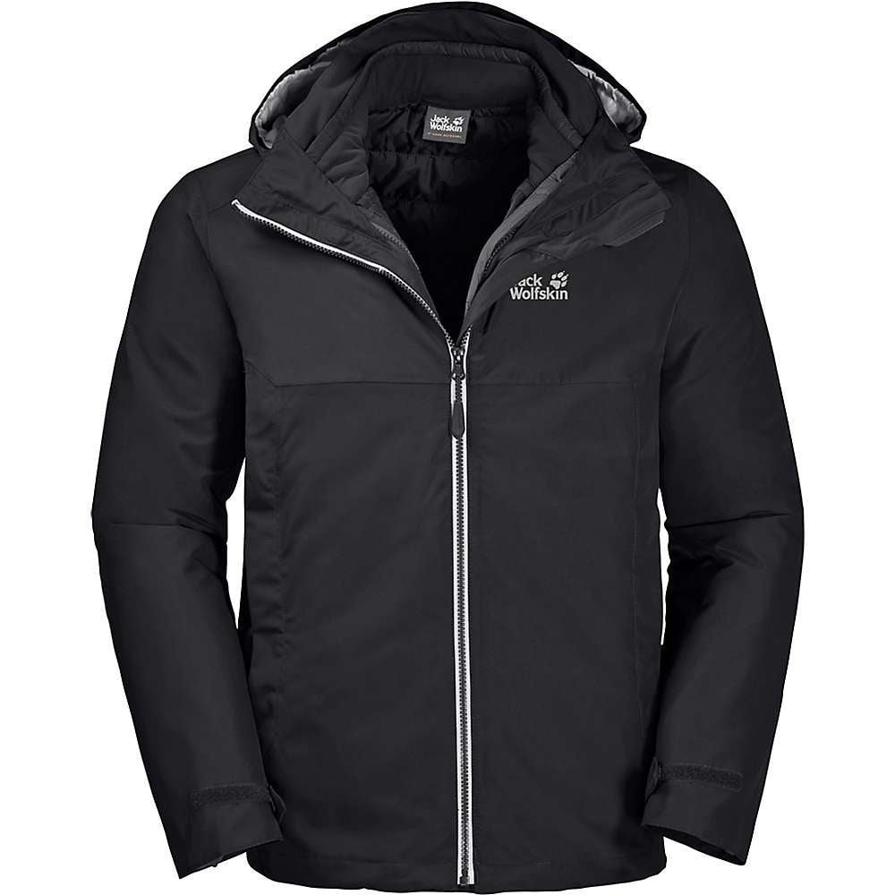 Jack Wolfskin Men's North Fjord 3 in 1 Jacket by Jack Wolfskin