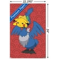 thumbnail image 3 of Pokémon - Pikachu and Cramorant Wall Poster, 22.375" x 34", 3 of 3