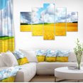 thumbnail image 1 of Beau Panorama de Champ - Paysage Toile Art Print, 1 of 3