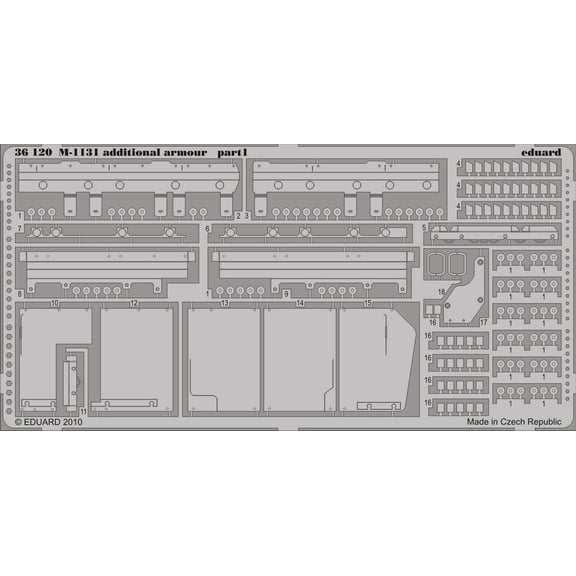 1/35 Armor- M1131 Additional Armor for TSM