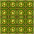 thumbnail image 1 of Ahgly Company Machine Washable Indoor Square Transitional Pistachio Green Area Rugs, 7' Square, 1 of 7