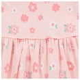 thumbnail image 4 of Cudlie Baby Girls’ 2-Pack Cotton Dresses – Charming and Adorable Prints, Sizes 0-3M to 24M, 4 of 7