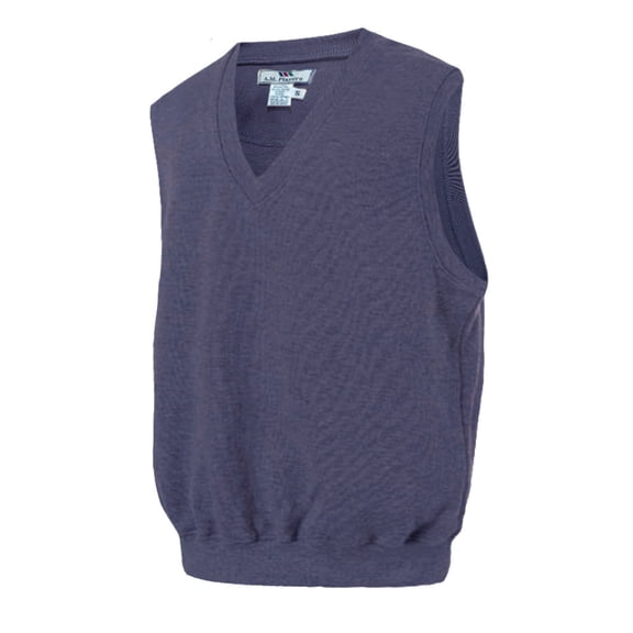 Monterey Club Men's Cotton Blended Deep V-neck Vest #7227