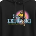 thumbnail image 3 of The Big Lebowski - The Dude Returns Tour - Juniors Cropped Pullover Hoodie, 3 of 5