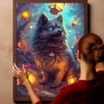 thumbnail image 6 of Finnish Lapphund Dog Picture Fantastic Poster Unframe, Finnish Lapphund Dog Canvas Frame Ready to Hang - Abstract Canvas Wall Art - Office Decorations For Work, 6 of 6
