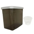 thumbnail image 1 of simhoa 12.5kg Rice Storage Container Transparent Designed Grain Storage Box for Flour gray, 1 of 8