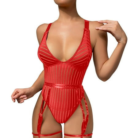 Xuewenshw Women s Lingerie Sexy Sleepwear for Women Crotchless Lingerie for Women See Through Lingerie Women Lingerie Women s Nightgowns