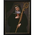 thumbnail image 2 of St Gertrude the Great Carrying the Sacred Heart of Jesus, Framed Art Print Wall Art by Spanish School Sold by Art.Com, 2 of 5