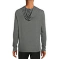 thumbnail image 3 of George Men's Relaxed Soft Knit Lounge Hoodie, 3 of 5