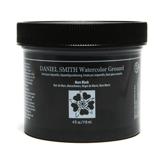 Daniel Smith Watercolor Ground 4 oz., Mars Black
