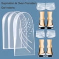 thumbnail image 2 of Elevador de talón ortopédico ajustable de 2/3 capas para corrección de supinación y pronación. Inserciones de cuña para el talón medial y lateral para dolor de rodilla y piernas arqueadas s2024, 2 of 5