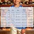 thumbnail image 3 of BLVB Kids Ugly Christmas Sweater Girls Boys Holiday Pullover Crewneck Long Sleeve Tops Knitwear for Aged 5-15 Years(Blue-02,5-6 Years), 3 of 7