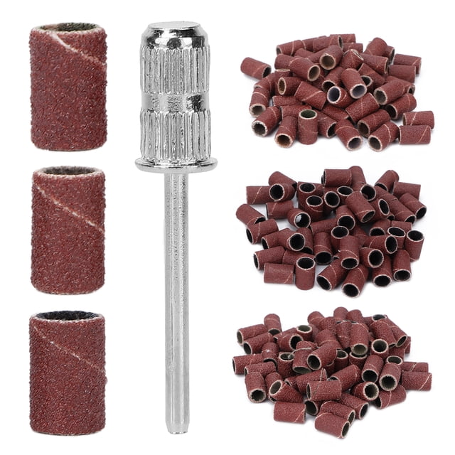 Nail Sanders,210pcs Brown Sanding Bands Pedicure Sanding Bands Nail Sanding Bands Rugged and Tough