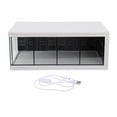 thumbnail image 2 of figatia 1:64 Garage Display Case Collectible Display Showcase for Model Cars Diorama black, 2 of 9