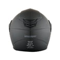 thumbnail image 6 of Martian Genuine Real Carbon Fiber Motorcycle Modular Flip up Full Face Helmet HB-BMF-B10 Matt Carbon Black, DOT Approved, 6 of 8