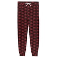 thumbnail image 6 of Men's Halloween Jogger Pajama Pants, Drawstring Two Pocket Printed Cuffed Lounge Sleep Trousers Nightwear Slacks, Wine, S, 6 of 7