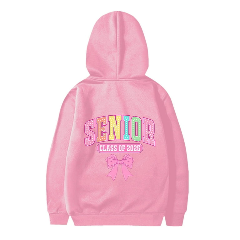 TJAZFJPA Sweatshirts for Girls Kids Senior 2025 Children's
