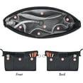 thumbnail image 4 of Vercord Premium Nylon Purse Organizer Tote Handbag Insert Organizers Bag in Bag Zipper 13 Pockets Black Large, 4 of 6