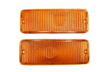 A-Team Performance Front Turn Signal Lights for 73 74 75 76 77 FORD F-150 F150 F250 F350 Truck, Amber