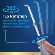Waterpik Ultra Water Flosser with 10 Settings, 6 Tips, ADA Accepted, Gray