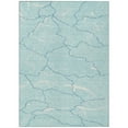 thumbnail image 2 of Addison Rugs Chantille Indoor/Outdoor Transitional Lines Aqua Washable Rectangle Rug, 10' x 14', 2 of 6