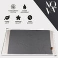 thumbnail image 4 of Nova Luxury Linen Quick Dry Turkish Beach Towels 100% Organic Cotton, Black, 4 of 7