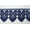 Altotux_RoyalBlue_UB052, variant on Dark Royal Blue 5/8”~5-1/8” Embroidered Floral Venice Lace Trim Guipure By Yard (UB052 (3"))