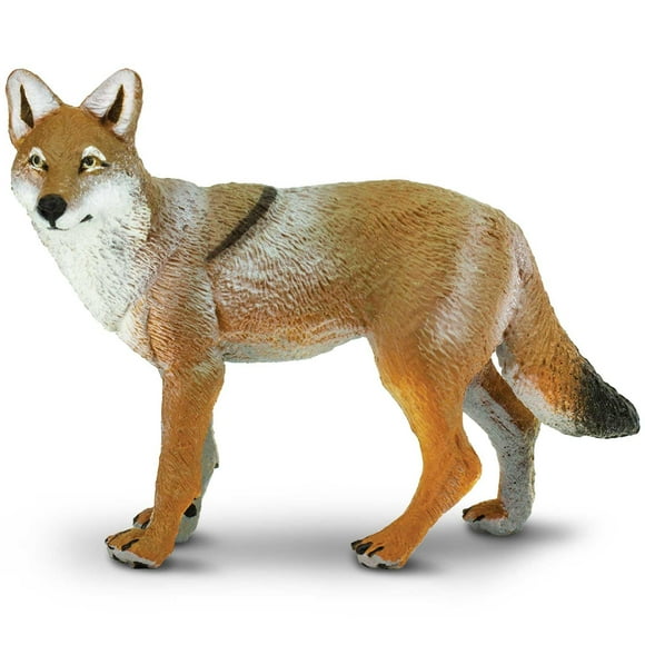 Safari Ltd. Coyote Figurine - Lifelike 3.75"" Model Figure - Educational Toy For Boys, Girls, And Kids Ages 1+