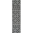 thumbnail image 3 of JONATHAN Y SANTA MONICA 2 x 10 Runner Rug, Nokat Tribal Bohemian - Black/Ivory, SMB131E-210, 3 of 10