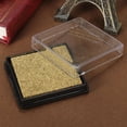 thumbnail image 2 of Ink pad stamp pad for wedding letter Document gold, 2 of 3