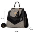 thumbnail image 3 of Bolso Yute De Mujer FANA Haven Color Negro Reforzada Es Para Ti, M4001!!, 3 of 3